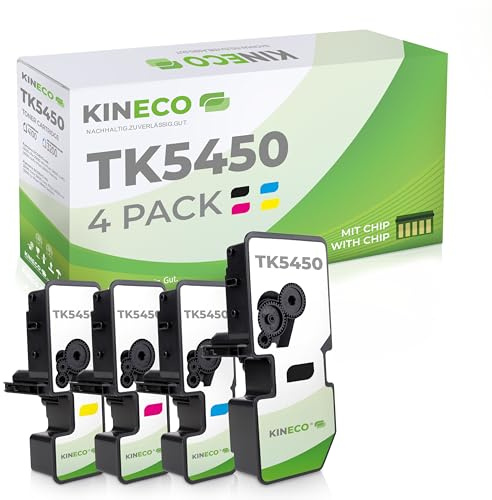Kineco TK5450 4er Set Toner kompatibel für Kyocera ECOSYS MA2600
