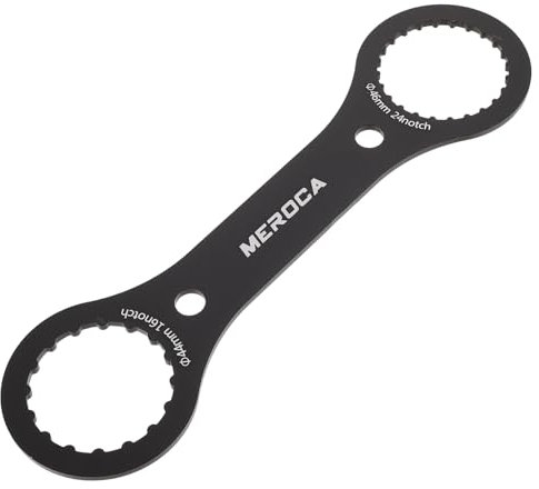 ibasenice Crankset Removal Tool Cycling Bottom Bracket Wrench Precision Bike Repair Spanner for