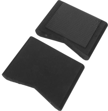 YARNOW Jazz Drum Slide Blocks Kick Blocks Hi-hat Pedal Anchor Plastic Drum Stoppers for Kit Accessories