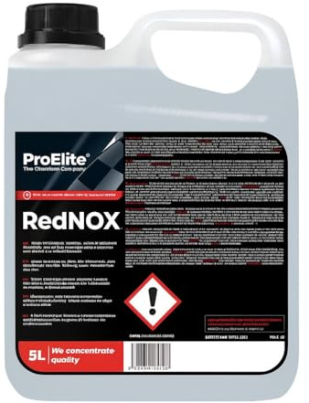 RedNox Felgenreiniger (5L) – Kraftvoller Felgenreiniger mit Wirkindikator –säurefrei – Entfernt Bremsstaub, Flugrost, Öl & Straßenschmutz – Gel-Formel – Alu, Stahl & Chrom