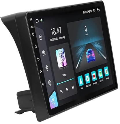 Estéreo de coche Android 14 doble DIN de 9 pulgadas para Fiat Ducato 2006-2016 y Peugeot, radio de pantalla táctil con Carplay, Bluetooth, GPS, cámara de respaldo AHD, controles del volante (A1 1G+32G