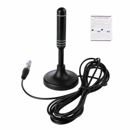 Antenna TV Indoor-Ricevitore Del Segnale Ad Alta Definizione 6x6x12cm, Dispositivo Anti-interferenza A Lungo Raggio, Booster HDTV Compatto Migliora L'esperienza Visiva | Accessorio Per Canale Traspare