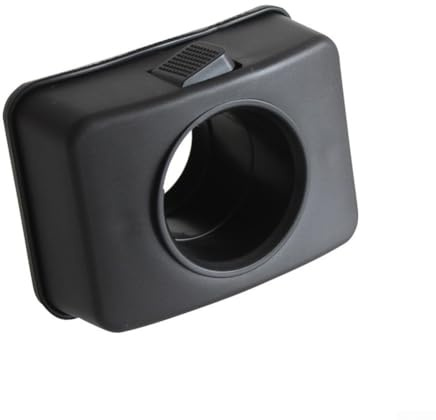 AugustknowU Quadratische Basis für Schlauchadapter, kompatibel mit Industriestaubsaugern mit 50 mm Innendurchmesser für Schläuche für Betriebsbereitschaft