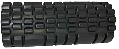 Dittmann Premium Faszien- und Massagerolle, Ideal für Fitness, Yoga, Pilates, Stretching und Rehabilitationstherapie - Geeignet für Männer, Frauen und Kinder - schwarz