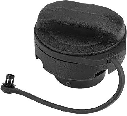 Qiilu Tankdeckel, Kraftstoffgasskappe für 1J0201553A, ABS Kunststoff, schwarz, Auto, Allroad, RS6, S6, S8, Cabrio