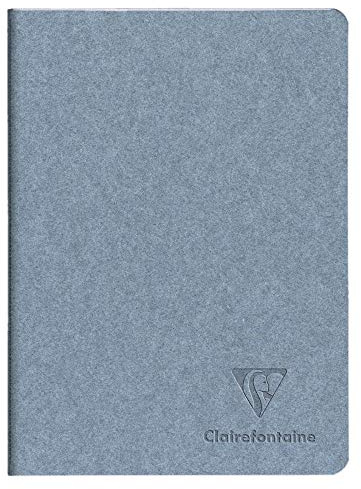 Clairefontaine 83516C Notizheft Jeans & Cocoa, DIN A5, 48 Blatt, liniert, 1 Stück, Jeans