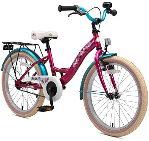 BIKESTAR Jugendfahrrad Kinderfahrrad für Mädchen ab 9 Jahre | 24 Zoll Kinderrad Classic | Fahrrad für Kinder Mint | Risikofrei Testen