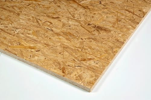 OSB Oriented Strand Board, Sterling OSB3 11mm Thickness - Versatile Alternative to Softwood Plywood (610mm x 610mm, 2 ft x 2 ft)