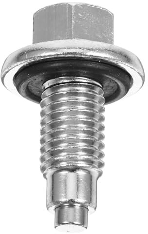 SOLUSTRE Magnetische Ölablassschraube Für Motor Einsetzbar Installieren Mit Dichtungsring Und Durchdachtem Gewinde Passend Für Verschiedene Fahrzeugmarken Und Modelle