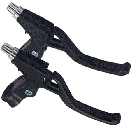 Freins de vélo de montagne, pièces de rechange robustes pour levier de frein de guidon, leviers de frein polyvalents pour vélos de course, vélos de montagne