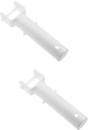 VANZACK 2st Saugkopf Für Schwimmbecken Schwimmbad Werkzeug Austausch des Vakuumgriffs Saugkopfgriff Zubehörreinigung Saugnapfgriff Pool-zubehör Reinigungszubehör Weiß Plastik