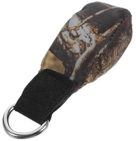 GAROZATION Kompakter Wurfsack Für Kletterseile Multifunktionale Outdoor-kletterausrüstung Mit Edelstahlring Zum Werfen Von Seilen Bäume Leicht Und Tragbar Camouflage