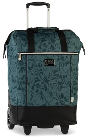 Punta® Einkaufstrolley Big Wheel 40L | großer & Stabiler Einkaufsroller mit XL-Rädern | leise & leichtgängig | Einkaufstrolley modern & vielseitig für Einkauf & Transport – schwarz/Graubraun