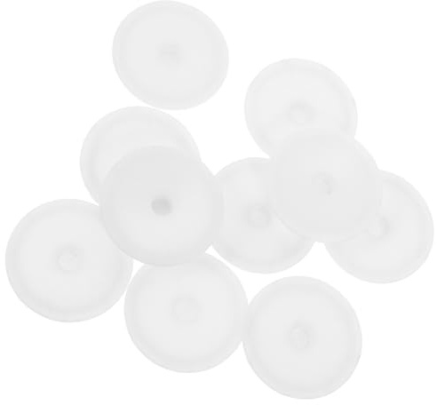 FONDOTIN 10pcs Reusable Lint Roller Covers Replacement for Pet Hair Removal Plastic Protective Plugs for Clothes and Furniture Compatible with Lint Rollers