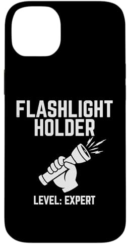Flashlight Holder Level Expert Outdoor Enthusiast Case for iPhone 14 Plus