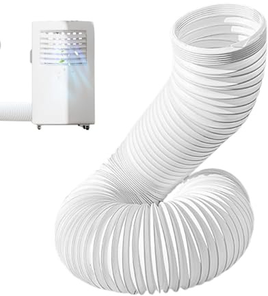 Tubo Climatizzatore Portatile, Tubo Di Scarico Aria Condizionata Mobile, Flessibile In PVC, Lunghezza 3metri, Resistente E Durevole Per Impianti Di Climatizzazione, Asciugatrici E Cappe Aspiranti