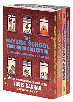 The Wayside School 4-Book Box Set: Sideways Stories from Wayside School, Wayside School Is Falling Down, Wayside School Gets a Little Stranger, Wayside School Beneath the Cloud of Doom