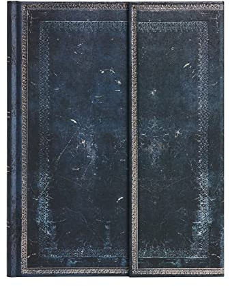 Inkblot (Old Leather Collection) Ultra Lined Journal (Wrap Closure): Hardcover mit Klappumschlag