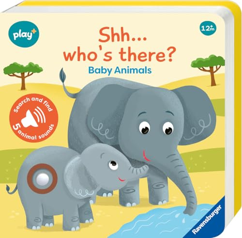 Play+ Shh ... Who's there? Baby Animals: Search and find