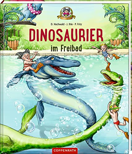 Dinosaurier im Freibad (Bd. 2) (Omas Dinosaurier (Bilderbücher))
