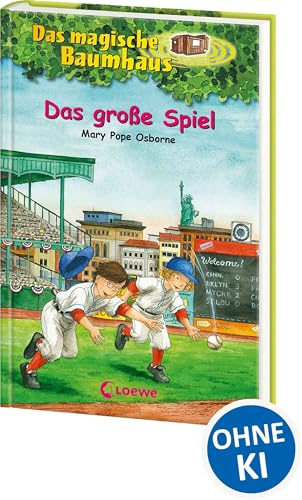 Das magische Baumhaus (Band 54) - Das große Spiel: Kinderbuch über Baseball für Mädchen und Jungen ab 8 Jahre