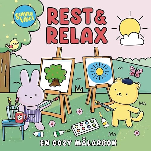 Rest & Relax. En cozy målarbok