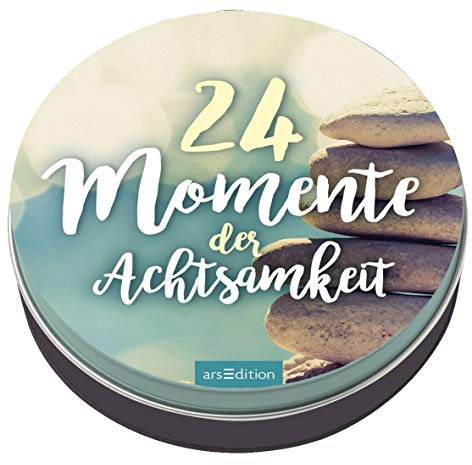 Adventskalender in der Dose. 24 Momente der Achtsamkeit: 24 runde Karten