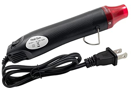 Heat Gun, Mini Hot Air Gun for DIY Crafts Portable Heat Air Gun Tool for Embossing Shrink Wrapping Drying Paint