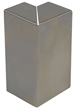 innogard Eckverbinder Rasenkante breit Cortenstahl 14 cm | Beet-Einfassung mit Korrosionsschutz