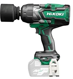 HIKOKI Visseuse à Chocs Sans Fil WR36DB, 36 V, 3/4, Couple 1 900 Nm | Moteur sans balais, couple de desserrage 2 400 Nm, IP56, 4 modes, LED, livré sans batterie ni chargeur