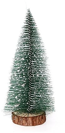 Wambere 5 Stück 20cm Künstlicher Weihnachtsbaum,Mini Weihnachtsbaum Tischdekoration,Tannenbäumchen Deko Weihnachtsschmuck Weihnachtsdeko Christmas Ornaments für Weihnachten Party DIY Basteln,Grün