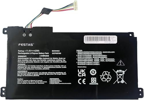B31N1912 C31N1912 Batterie Compatible avec ASUS VivoBook 14 E410 E410M E410MA E410MAB L410 L410M L410MA E510 E510M E510MA E510KA L510 L510M L510MA F414 F414MA R522MA Ordinateur PC Portable