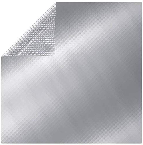 LAPOOH Poolöverdrag, pooltillbehör, poolöverdrag, poolöverdrag, poolöverdrag, poolöverdrag, poolöverdrag, poolöverdrag, markskydd pool, PE silver 260 x 160 cm