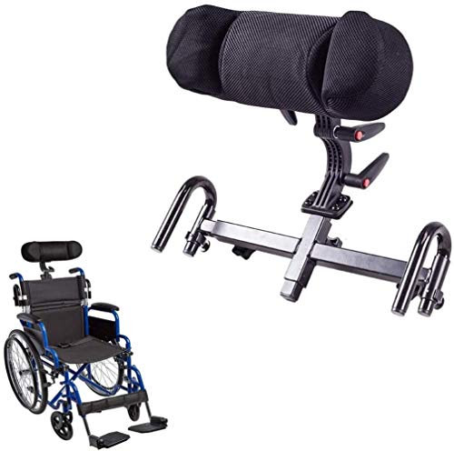 Coussin de nuque universel pour fauteuil roulant, appuie-tête réglable pour fauteuil roulant, chaise de toilette mobile et chaise de voyage