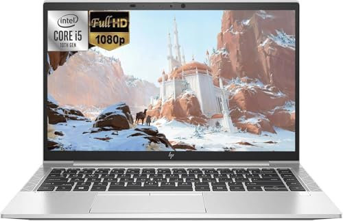 HP EliteBook 840 G7 14'' FHD IPS - i5-10310 (4 Kerne, 4,9 GHz), 16 GB DDR4, 512 GB SSD, Amerikanische Tastatur, Windows 10 Pro (Generalüberholt)