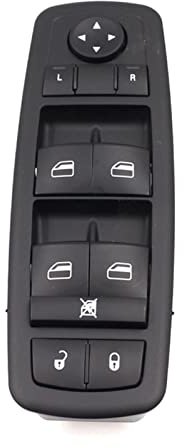 SQOFJGIGN 68039999AA Interrupteur Vitre Électrique Voiture pour Dodge pour Grand Caravan C/V Mini Cargo pour Van pour Journey 2006 2007 2008-2014 68039999AB 68039999AC Leve vitres Bouton