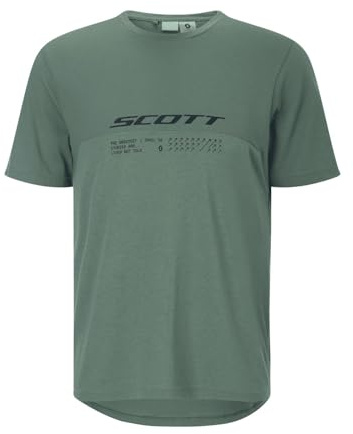 Scott Vertic DRI Fahrradtrikot Kurzarm grün 2026: Größe: XL (54/56)