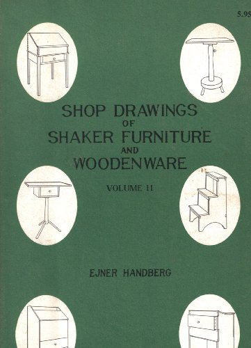 Title: Shop Drawings of Shaker Furniture and Woodenware V