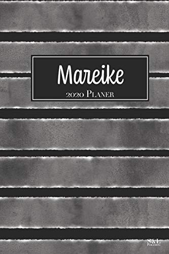 Mareike 2020 Planer: A5 Minimalistischer Kalender Terminplaner Jahreskalender Terminkalender Taschenkalender mit Wochenübersicht