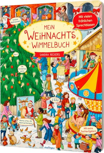 Mein Weihnachts-Wimmelbuch: Mit fröhlichen Geschichten in Sprechblasen