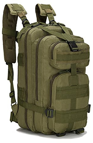 JOYASUS Zaino tattico 30L, Zaino camuflaggio per sport all'aperto Escursionismo Trekking Camping Arrampicata e arrampicata