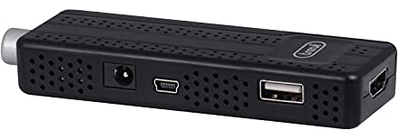 Trevi HE 3362 T2, Decoder Digitale Terrestre, DVBT-T2, Dimensioni Ridotte, Ricezione Programmi Qualità HD, HEVC con Codec H.265 10 Bit, HDMI, USB, Ricevitore IR con Display, Telecomando Incluso