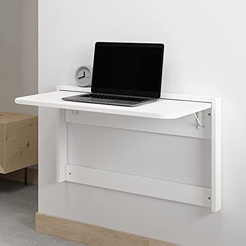 ADASP klapptisch Wand Klapptisch zur Wandmontage, Klapptisch für kleine Räume, Klapptisch für Esszimmer, Zimmer, Arbeitszimmer, Küche, Abendessen, Bar, Waschküche