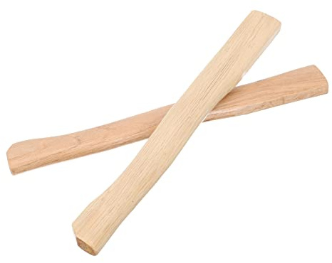 DOITOOL 2pcs Hickory Wood Replacement Handle for Camp Axe Hatchet Handle Replacement Hickory Hatchet Handle Replacement Axe