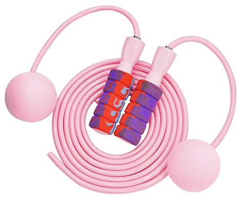 Floatdream 1 Satz Skipping Rope, Längenverstellbares Seil, Einstellbare Schnurloses Überspringen, Umschaltbar Zwischen Kabellos und Kabelgebunden, für Erwachsene und Kinder Gleichermaßen