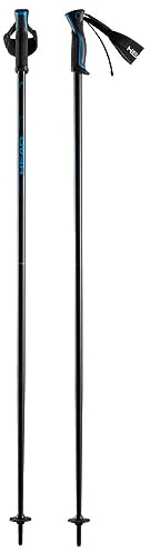 HEAD Unisex vuxen främre svart blå skidstavar, svart/blå, 120 cm