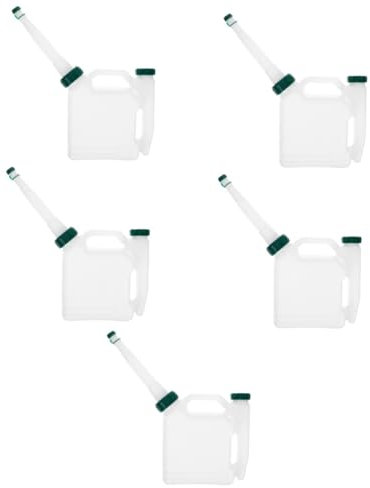 BESPORTBLE 5pcs Petroleum Mixing Bottle Fuel Mixing Bottle Gasoline Mix for Outdoor