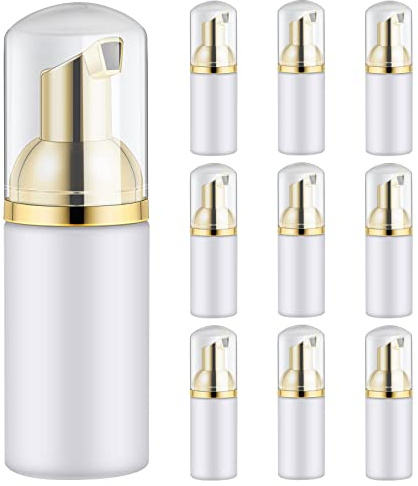 Sirxlevcy 10PCS 30ML Botella de Espuma PláStica Mousses Dispensador de LíQuido Mousses, Espuma Champú LocióN Embotellado de Espuma