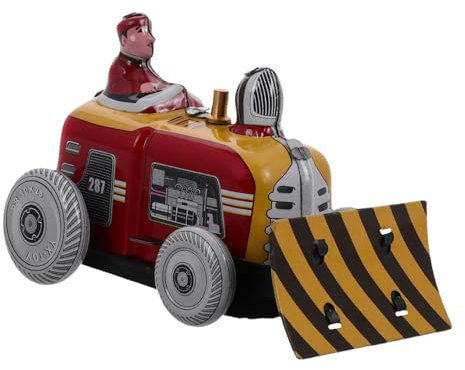 Abaodam Vintage Schneepflug Spielzeug Mit Aufziehmechanismus Für Kreative Fotografie Und Stilvolle Wohnraumdekoration Einzigartiges Für Jungen Und Mädchen