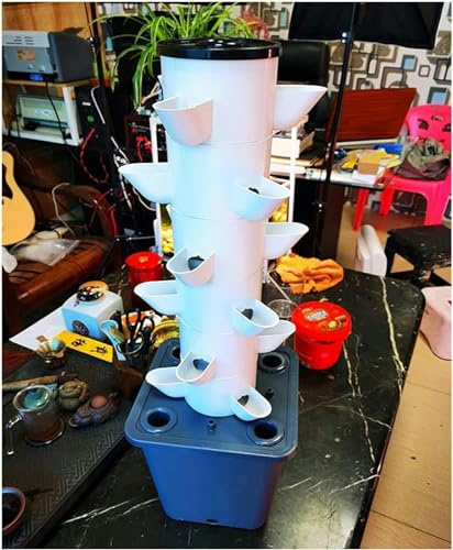 Hydroponics Growing System 6 -Layer Hydroponic Culture Kit 18 NFT System Plants Of Hydroponic Garden Garden Vertical Tower Garden